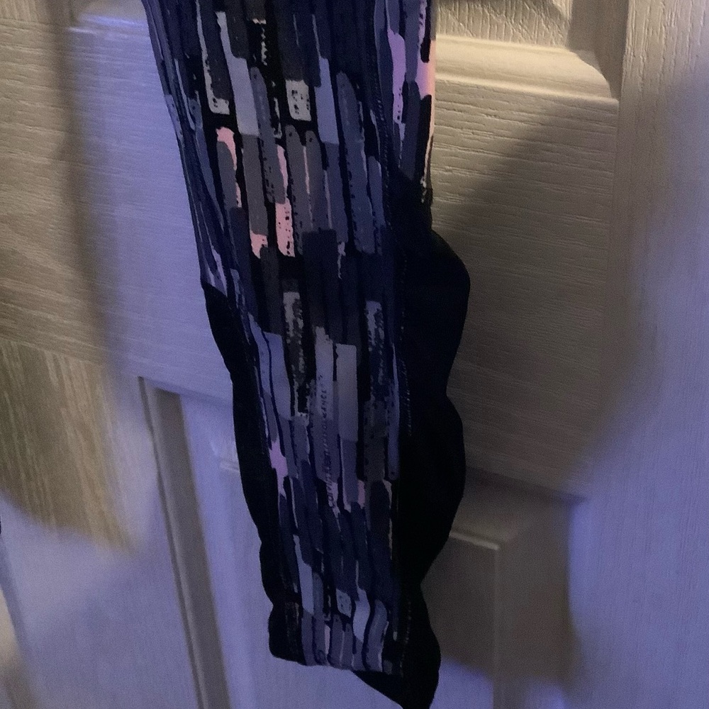 Calvin Klein Brand workout leggings, black, gray, pink colors, size M. - Picture 10 of 16